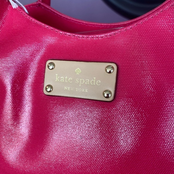 Kate Spade Fuchsia Tote with Gold Accents - Picture 2 of 5
